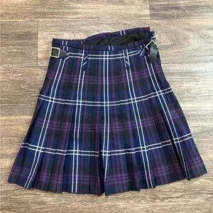 SCOTTISH TARTAN KIDS KILT HERITAGE OF SCOTLAND PURPLE